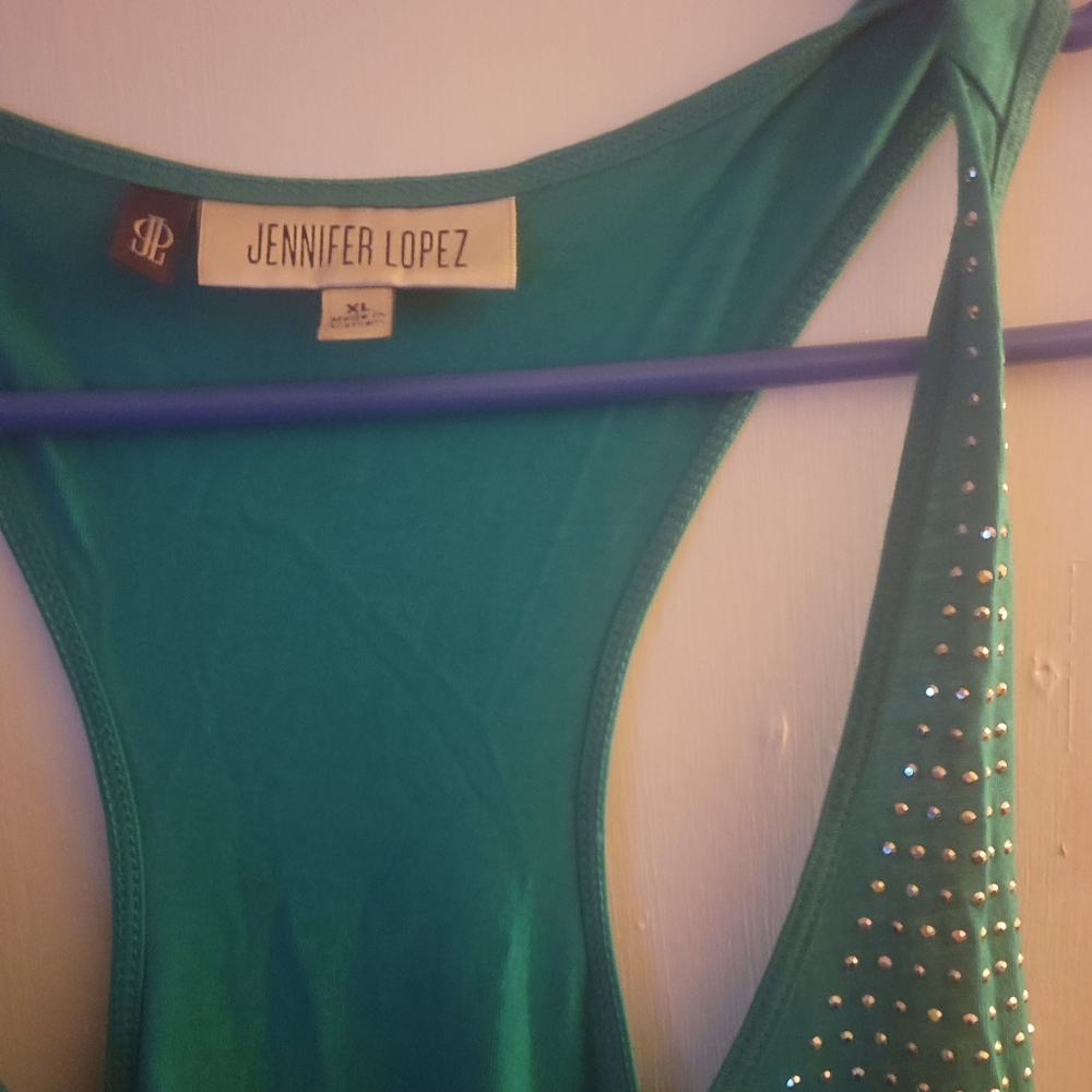 JLO racer back studded tank - Picture 2 of 3